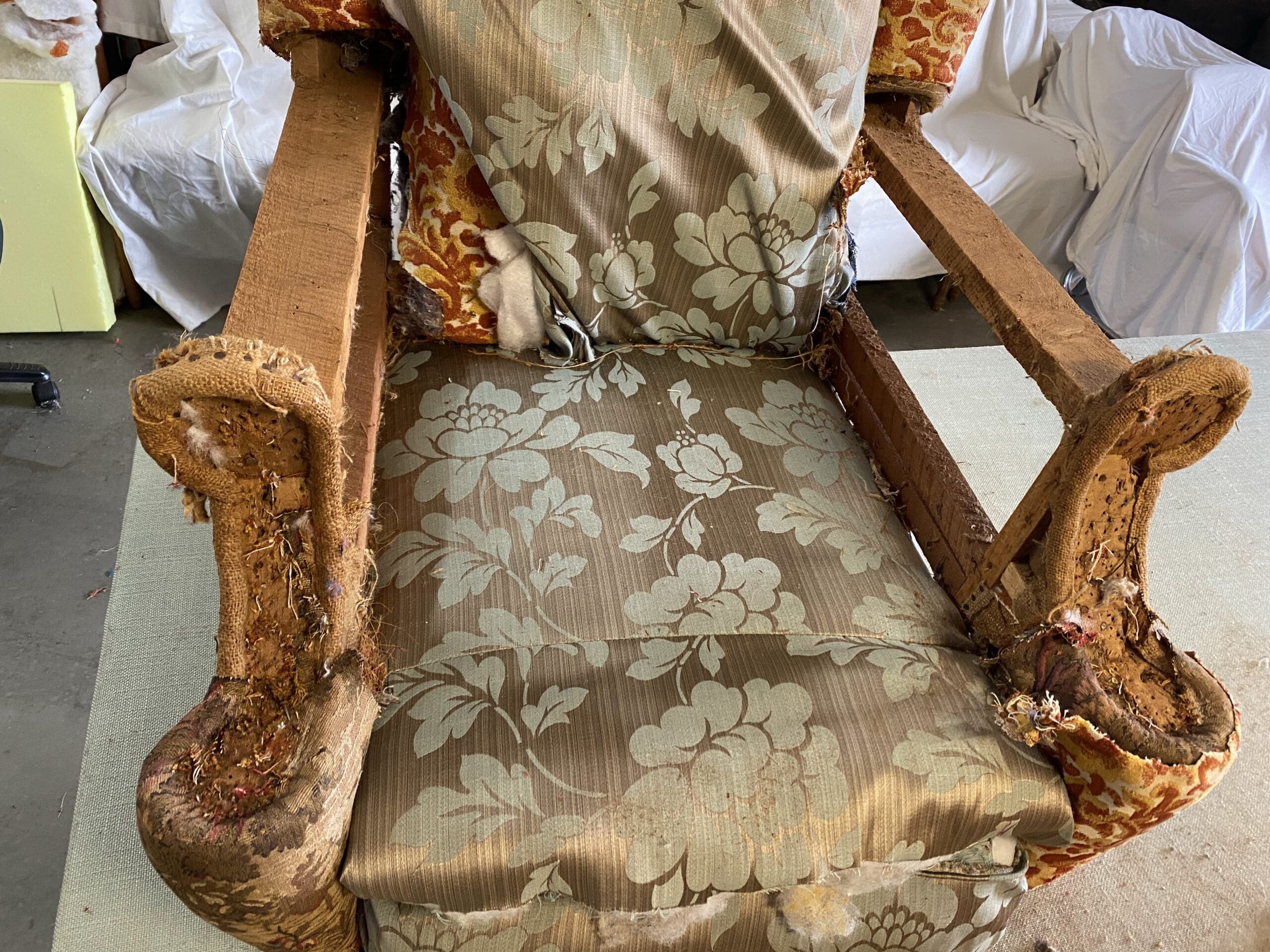 Full Reupholstery vs Furniture Recover